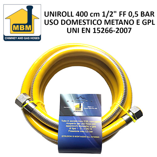 Tubo flessibile gas - , metano