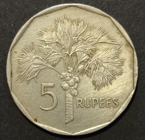 Seychelles rupees rupie 1982 - 5,