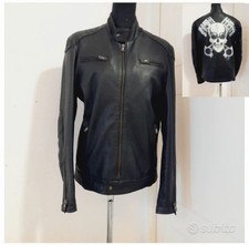 Giacca pelle nera, tipo