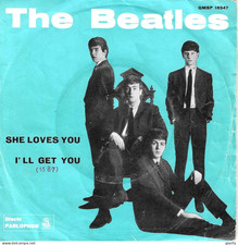 VINILE 45 GIRI 7" THE BEATLES