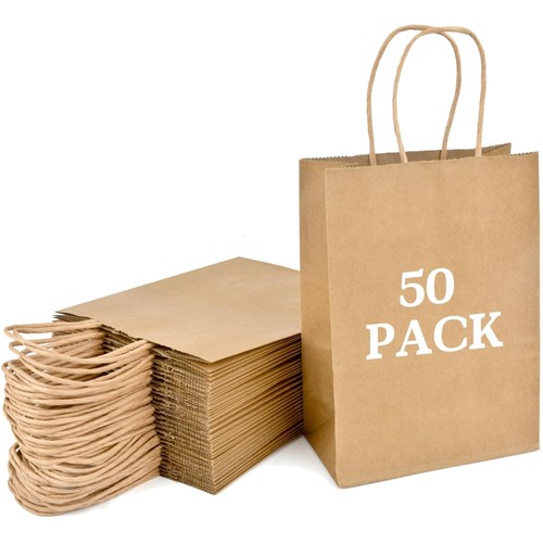 Borse carta con manici 50 - borse, di