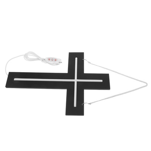 Insegna neon croce luce - insegna, a