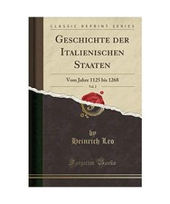 Geschichte der italienischen - der,