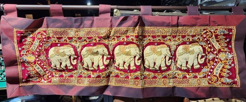 Raro antico arazzo elefante