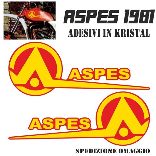 Aspes 1981 adesivi kristal - , in
