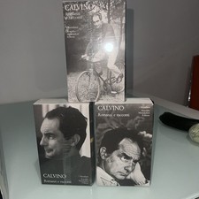 Italo CALVINO ROMANZI E RACCONTI  3 vv MERIDIANI Opera completa con cofanetto