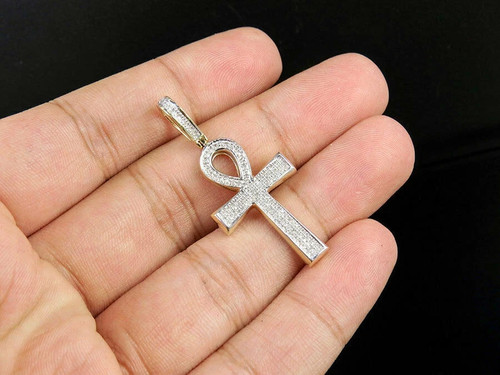 Ciondolo uomo croce - , ankh