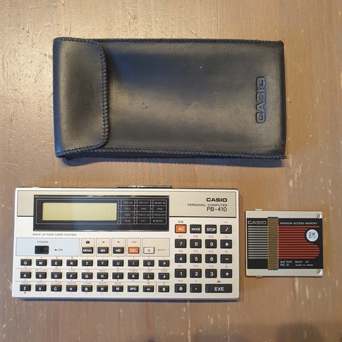 Casio 410 personal - casio, pb-410