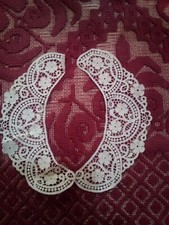 VINTAGE BELLISSIMO COLLETTO IN MACRAMè ANNI 70/ 80