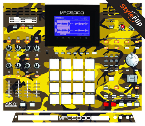Akai mpc 5000 colore giallo - mpc,