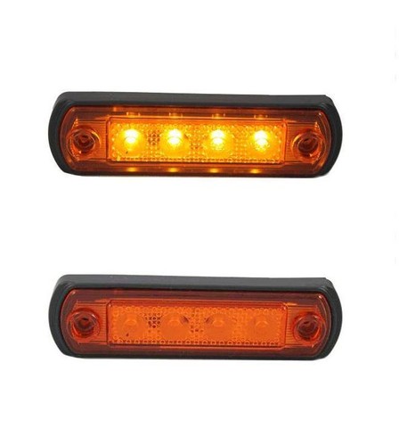 24v waterproof orange - 2x,