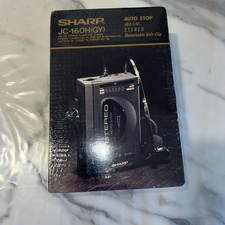 SHARP JC-159 SIGILLATO Vintage