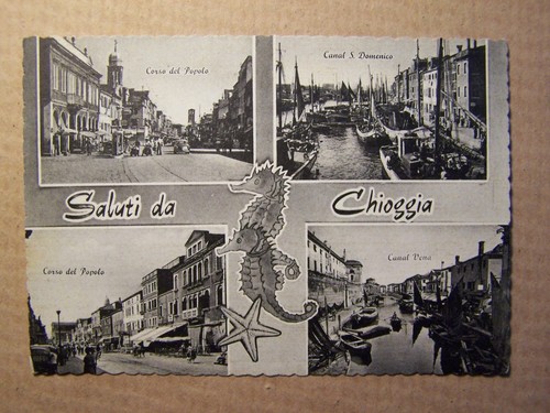 Chioggia cartolina - (venezia),