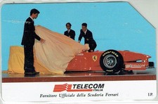 TESSERE TELEFONICHE TELECOM ITALIA E FERRARI F300 1 SCHEDA USATA