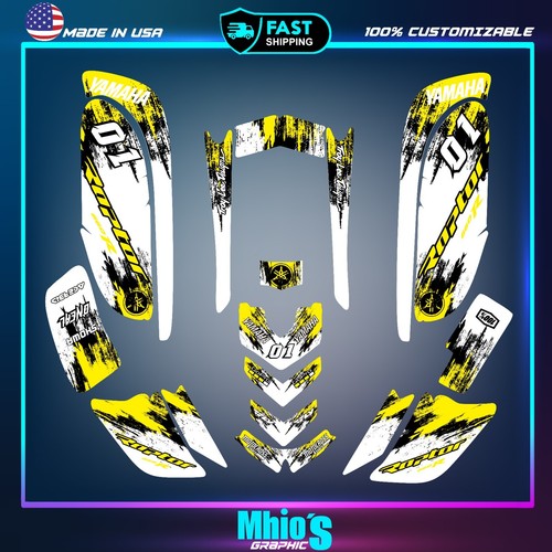 Yamaha raptor 660 kit - raptor, grafica