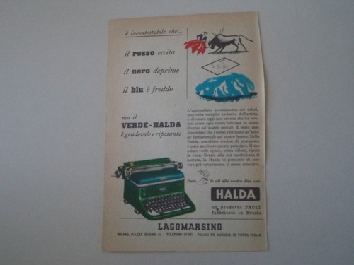 Advertising pubblicità 1950 - advertising,
