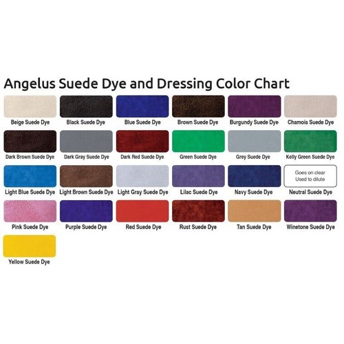 Angelus suede dye colore - suede, per