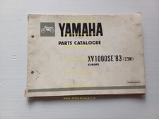 Yamaha XV 1000 SE 23W 1983 catalogo ricambi originale moto spare parts catalogue