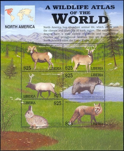 Liberia 2001 wildlife - 2001,