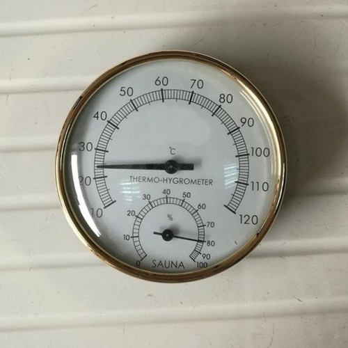 Metallo sauna igrometro - metallo,