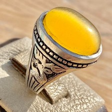 Anello da uomo AAA in onice