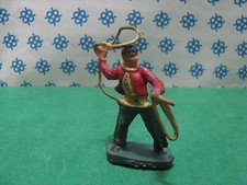  RARE  Vintage  -  COWBOY  con Lazo     - Gomma come  Xiloplasto  60 mm.
