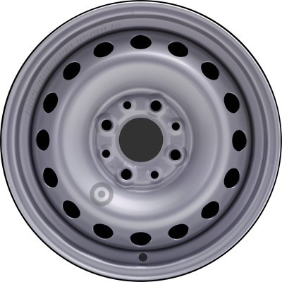 Cerchi acciaio alcar al4450 - in,