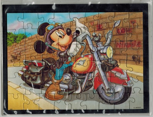 Topolino sulla motocicletta - topolino,