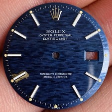 Rolex Pie Pan Blue Dial For