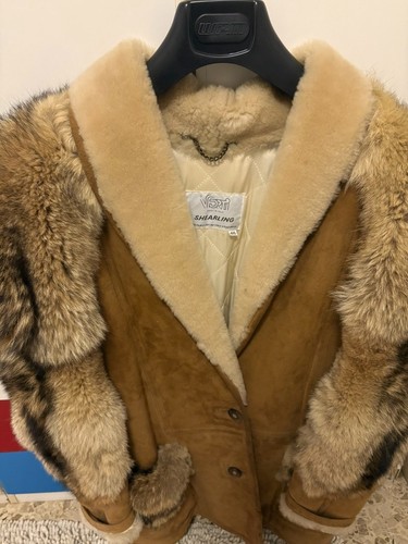 Cappotto shearling vintage - shearling,
