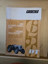 Catalogo Officina Originale 650 DT Trattori Fiat Parti Di Ricambio Anno 1969