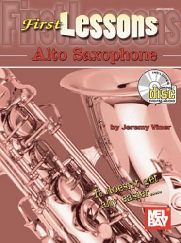 First lessons alto - first, saxophone