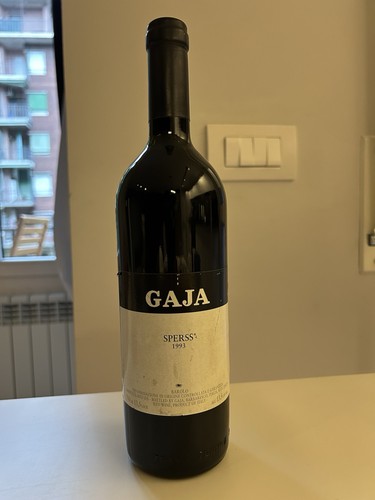 Bottiglia barolo gaja sperss - barolo,