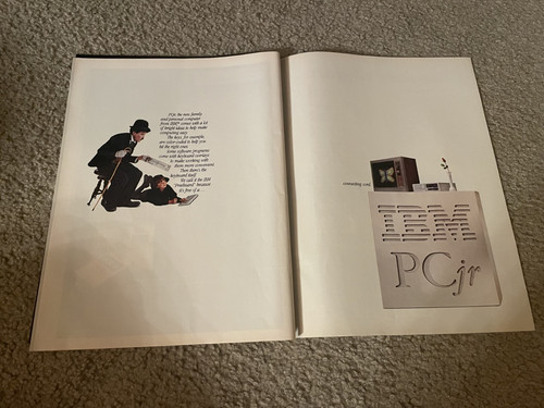 Ibm pcjr vintage - ibm, lr