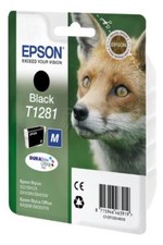Cartuccia Epson T1281 inchiostro nero volpe originale
