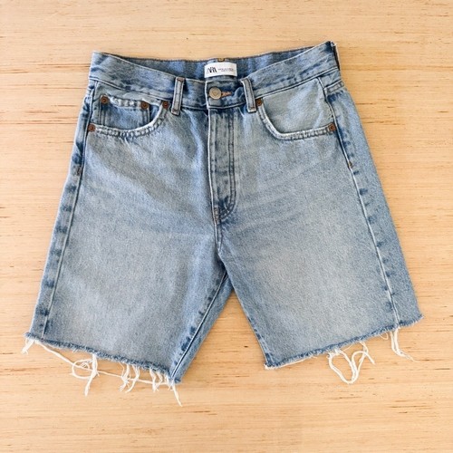 Pantaloncini donna denim zara - donna,
