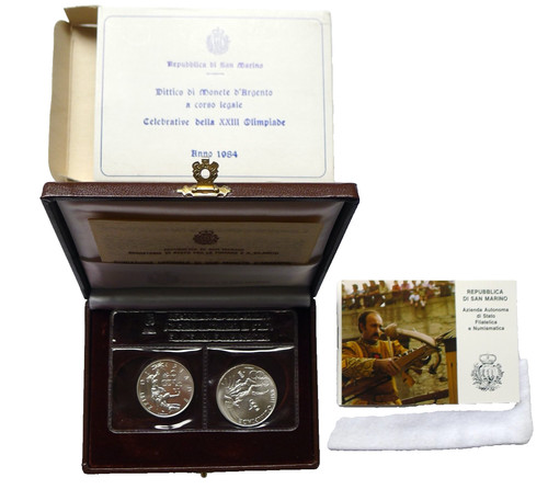 Monete argento san marino - san,