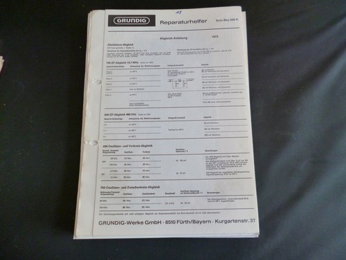 Manuale servizio originale - servizio,