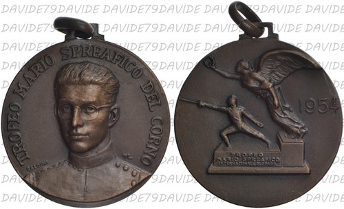 05454 medaglia 1954 trofeo - 1954,