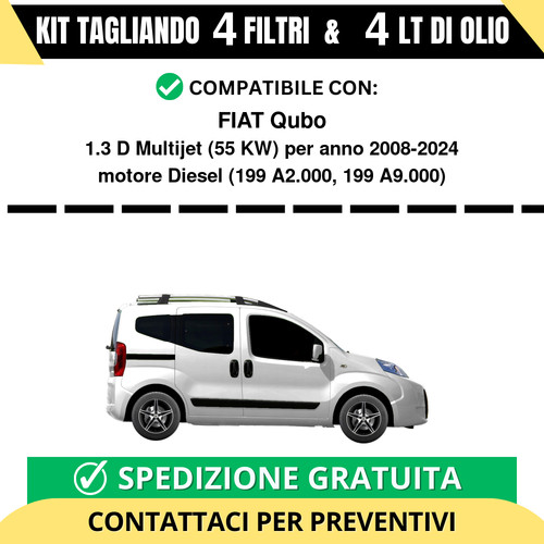 Tagliando per fiat qubo - tagliando, d