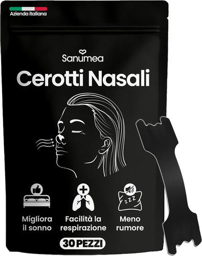 Cerotti nasali anti russamento - nasali,