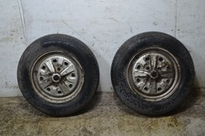 110176 Coppia di cerchi e gomme Autobianchi A112 Misura 135/80 R13 70T