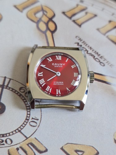Reloj vintage cauny 17rubis - cauny,