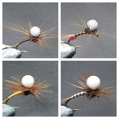 Mosche paracadute per pesca - 16,