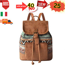 Zaino tela bohemien - tela, vintage