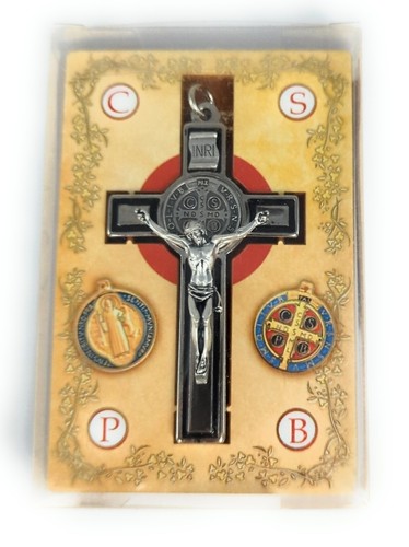 Croce san benedetto 8 cm - croce,