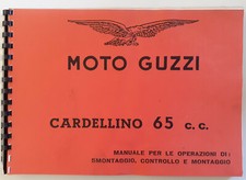 CARDELLINO 65 c.c. - MOTO GUZZI - 1 EDIZIONE - ARTE GRAFICA VALSECCHI 