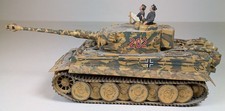 Tamiya 35194, carro armato German Tiger I produzione media, II W, 1/35, PRONTO ALL'USO.