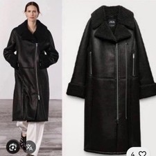 Cappotto biker lungo