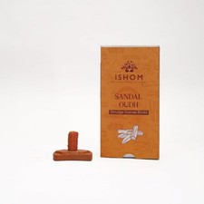 Sandalo Incense Mattoni With Burner, 15 Pacchetto, Terracotta Holder, Oudh